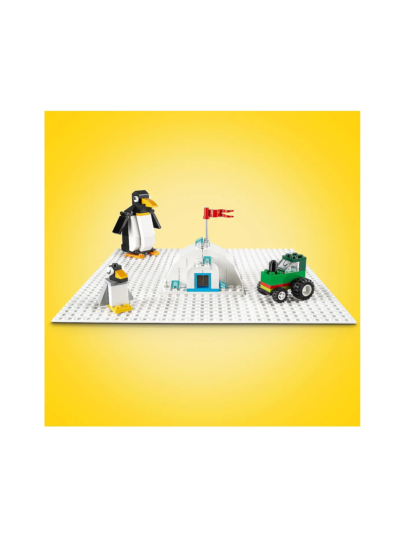 LEGO | Classic - Weiße Bauplatte 11026 | 
